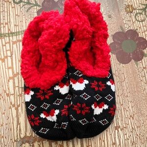 DISNEY Minnie Mouse Slipper Socks!! NWT